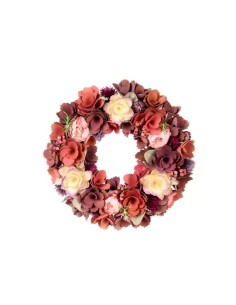 Nuvole di Stoffa Decorazioni casa ghirlanda fiori in legno SHF250301