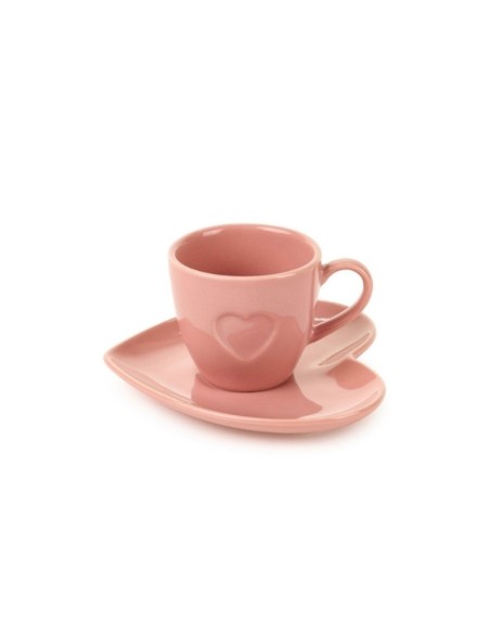 Nuvole di Stoffa Tazzine da caffè in ceramica rosa HGO250208