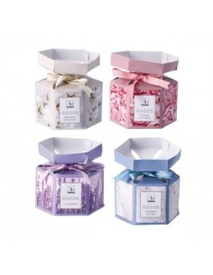 Set 20 tea light profumati in cera-ass. 4 fragranze-diam. cm. 4 x h. c