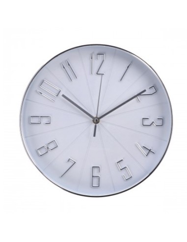 Orologio da parete in plastica-ass. 2 colori-diam. - sindy arredo