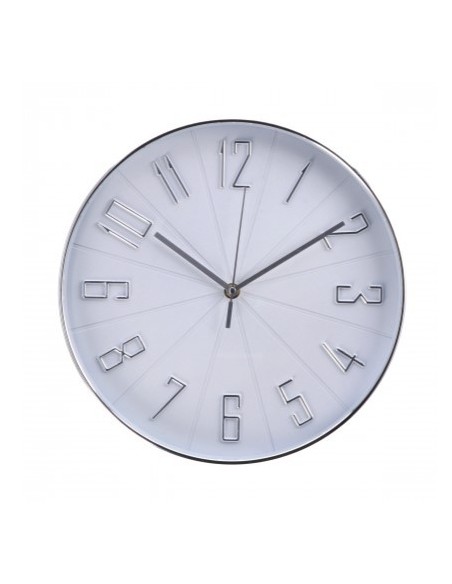 Orologio da parete in plastica-ass. 2 colori-diam. - sindy arredo