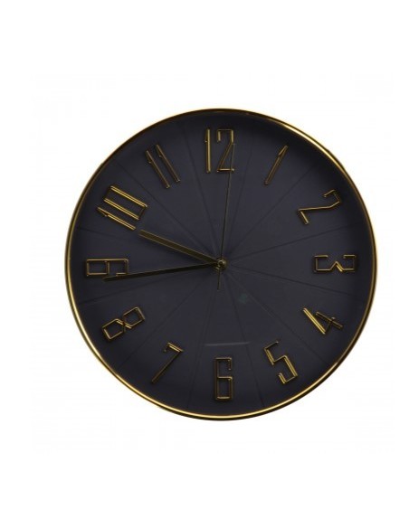 Orologio da parete in plastica-ass. 2 colori-diam. - sindy arredo