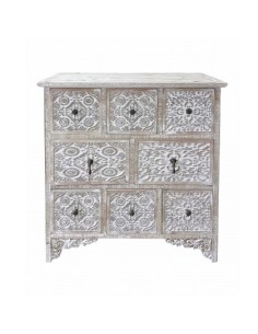 Mobiletto in legno con 8 cassetti-cm. 77 x 32 x h. cm  - sindy arredo