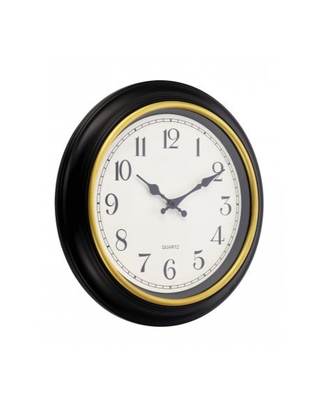 Orologio da parete in plastica-ass. 2 colori-diam. - sindy arredo