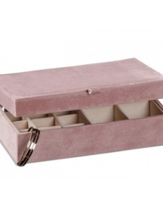 Portagioie in velluto-cm. 25 x 16 x h. cm. 7,5  -Sindy Arredo