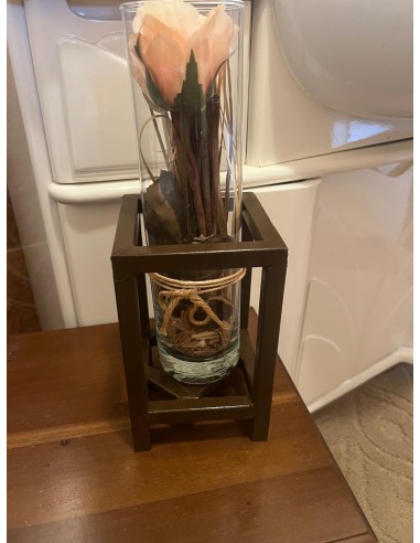 Lanterna in metallo Portapianta ass.2 colori- Sindy arredo