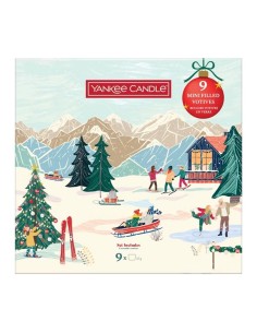 Confezione regalo natalizia libro 9 candele mini 2652674E