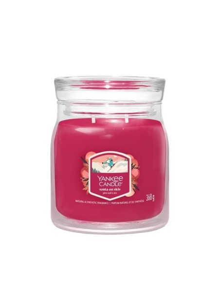 Candele Natalizie Yankee Candle Santa on Skis 2653150E