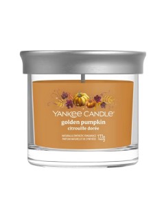 Yankee Candle Candele Tumbler piccole Golden Pumpkin 2652628E