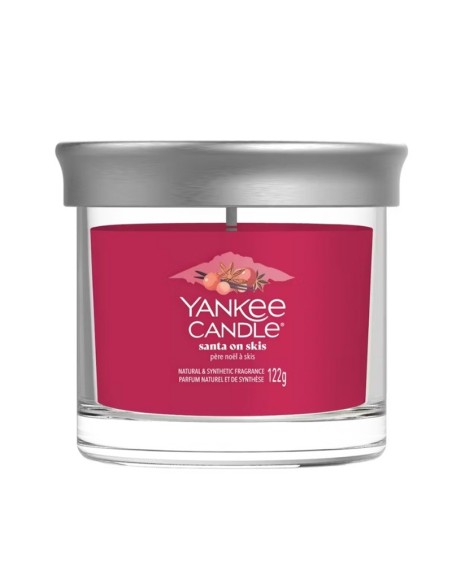 Yankee Candle candele Tumbler in vetro Santa on Skis 2652752E