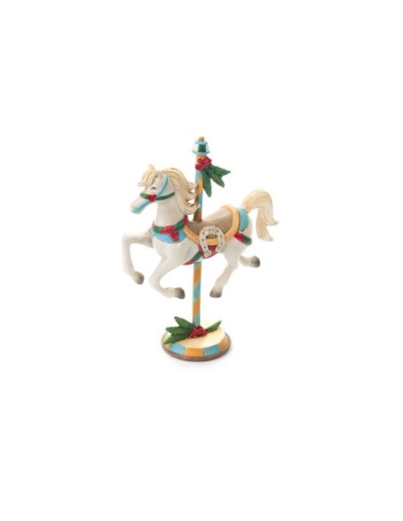 Cavallo in resina Nuvole di Stoffa La giostra di Amelie CY251606