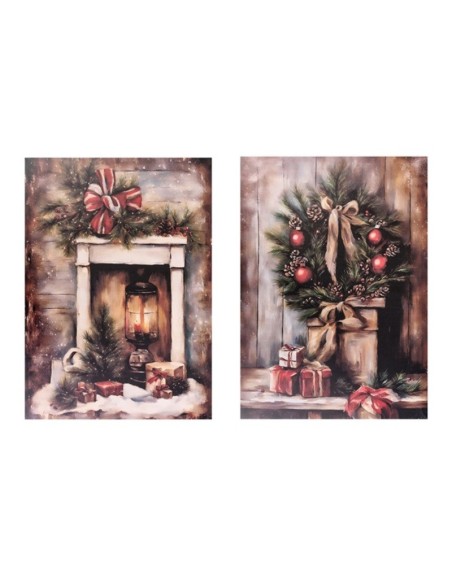 Ass. Arredo casa quadro Nuvole di Stoffa Storia di Natale FNH251802