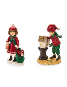 Ass. Statue arredo bimbi Nuvole di Stoffa Storia di Natale QHK251805