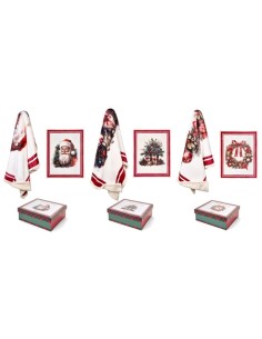 Ass. Plaid tema natale Nuvole di Stoffa Christmas is coming MD251901