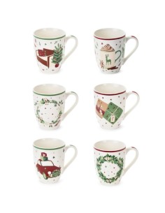 Ass. Tazze natale Nuvole di Stoffa Christmas is coming BGQ251903