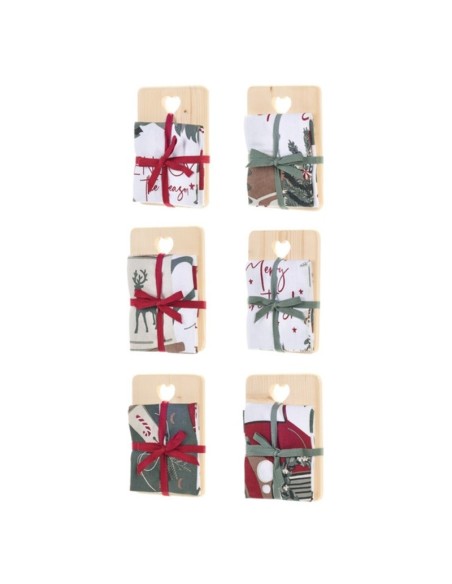 Ass. Tagliere strofinaccio Nuvole di Stoffa Christmas is coming BLA251903