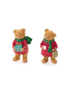 Ass. Orsetti in resina Nuvole di Stoffa Bear Wonderland CY251803