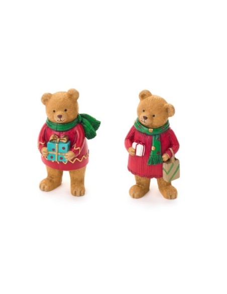 Ass. Orsetti in resina Nuvole di Stoffa Bear Wonderland CY251803