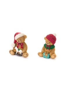 Ass. Statuine orsetti seduti Nuvole di Stoffa Bear Wonderland CY251802