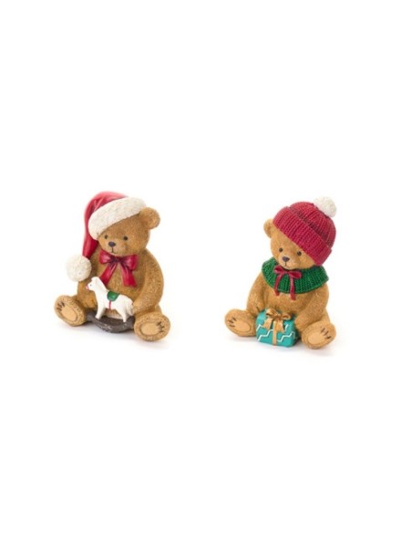 Ass. Statuine orsetti seduti Nuvole di Stoffa Bear Wonderland CY251802