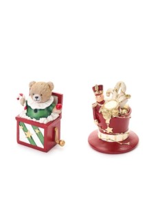 Ass. Statue orsetti natale Nuvole di Stoffa Bear Wonderland CY251801