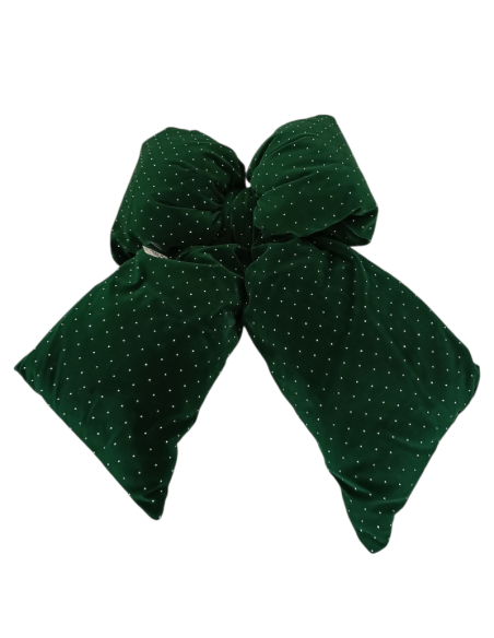 Fiocco verde velluto Nuvole di Stoffa La Giostra di Amelie NSA251607