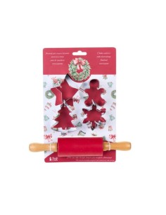 S5 Stampi dolci mattarello Nuvole di Stoffa Storia di Natale JHI251802