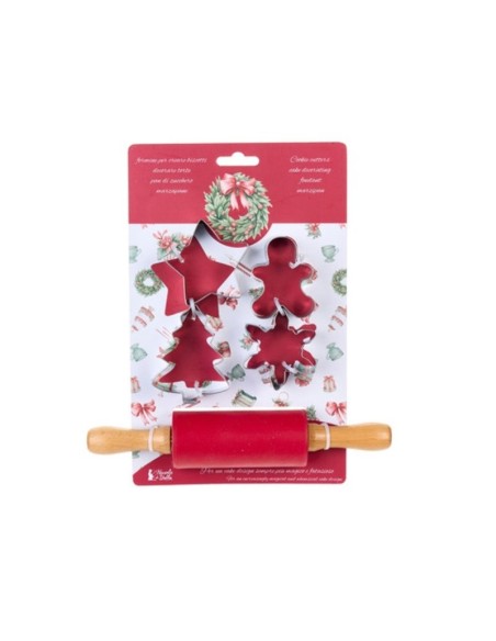 S5 Stampi dolci mattarello Nuvole di Stoffa Storia di Natale JHI251802