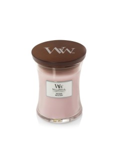 Candela profumata Woodwick giara in vetro Rosewood 92025E