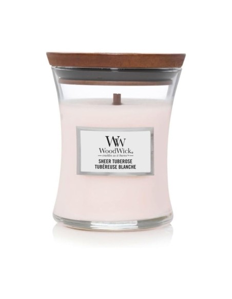 Candela profumata Woodwick Sheer Tuberose Media 1728752E