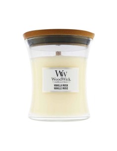 Candele Woodwick profumate giara media Vanilla Musk 1743607E