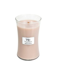 Candele profumate Woodwick Vanilla & Sea Salt 93191E