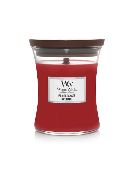 Woodwick Candela profumata Giara Media Pomegranate 92194E