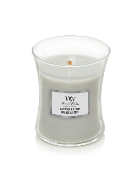 Woodwick Candele Giara Media Lavender & Cedar 1666266E