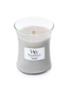 Woodwick offerte candele medie Fireside 92106E