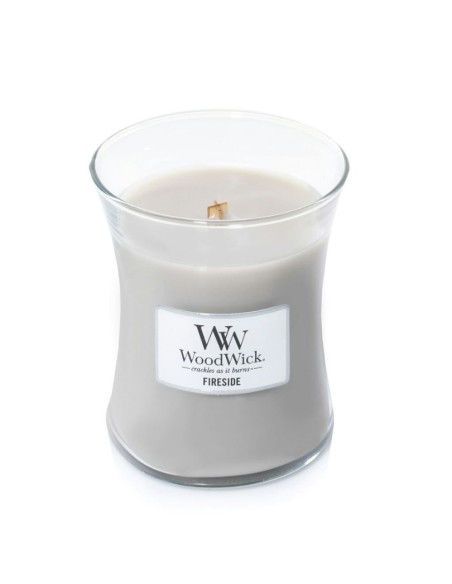 Woodwick offerte candele medie Fireside 92106E
