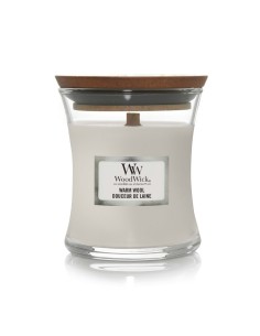Candela profumata Woodwick Warm wool 1725410E