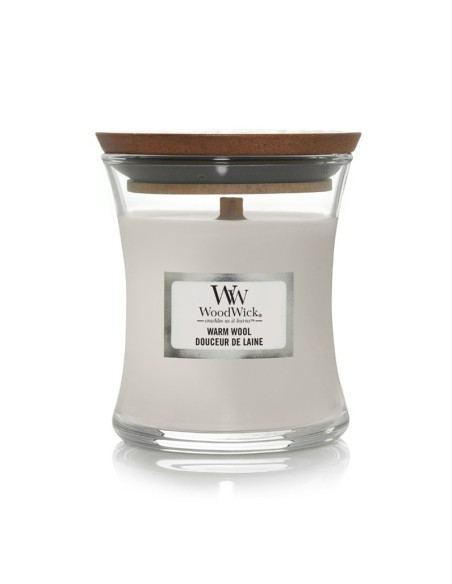 Candela profumata Woodwick Warm wool 1725410E