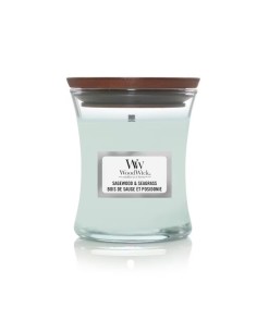 Candele Woodwick Sagewood & Seagrass giara piccola 1728621E