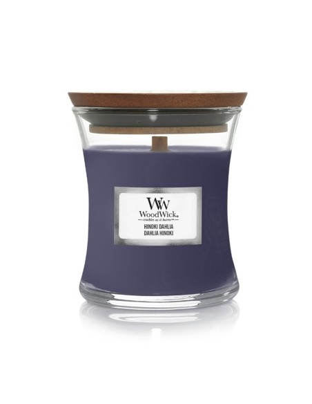 Woodwick offerte Candele Hinoki Dahlia piccola 1743621E