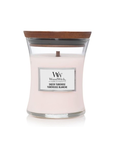 Candele profumate Woodwick piccole Sheer Tuberose 1728754E