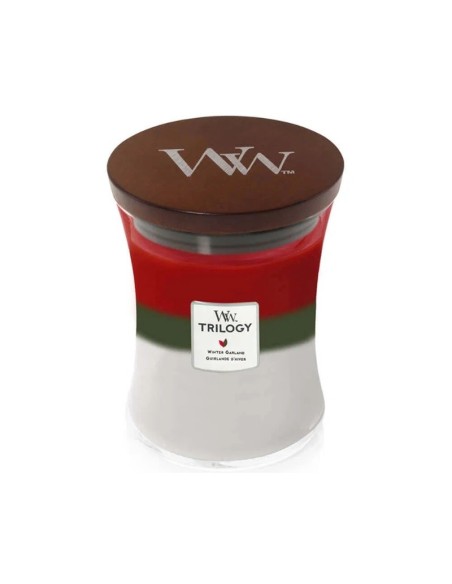 Yankee Candle Candela profumata Trilogy Winter Garland 92969E