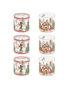 Set 6 Bicchieri borosilicato Bear Wonderland ZHH240801