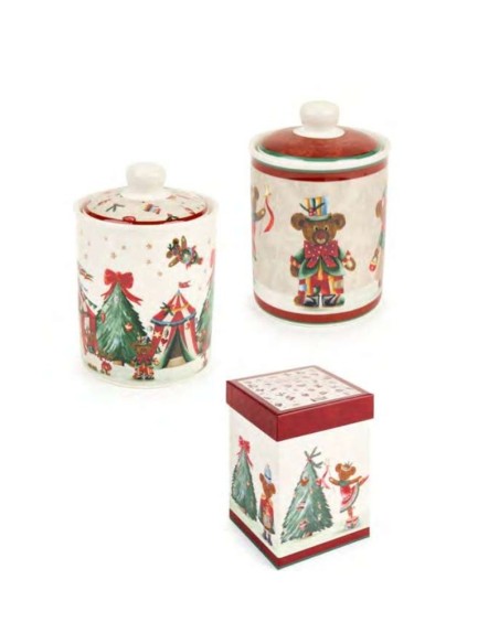Assortimento barattolo con scatola Bear Wonderland BGQ2 | Sindy Arredo Assortimento barattolo con scatola Bear Wonderland BGQ2 | Sindy Arredo