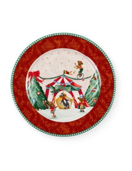 Piatto in ceramica Nuvole di Stoffa Bear Wonderland BGQ240802 Piatto in ceramica Nuvole di Stoffa Bear Wonderland BGQ240802