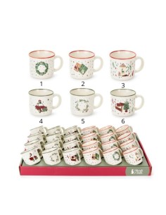 Tazzine natalizie Nuvole di Stoffa Christmas is coming BGQ251904