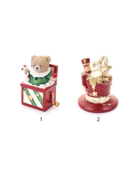 Statue orsetti natale Nuvole di Stoffa Bear Wonderland CY251801