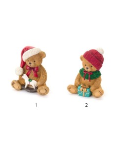 Statuine orsetti seduti Nuvole di Stoffa Bear Wonderland CY251802