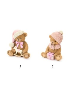 Statuine orsetti seduti Nuvole di Stoffa Darling CY251703
