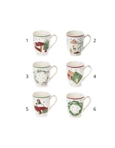 Tazze natale Nuvole di Stoffa Christmas is coming BGQ251903